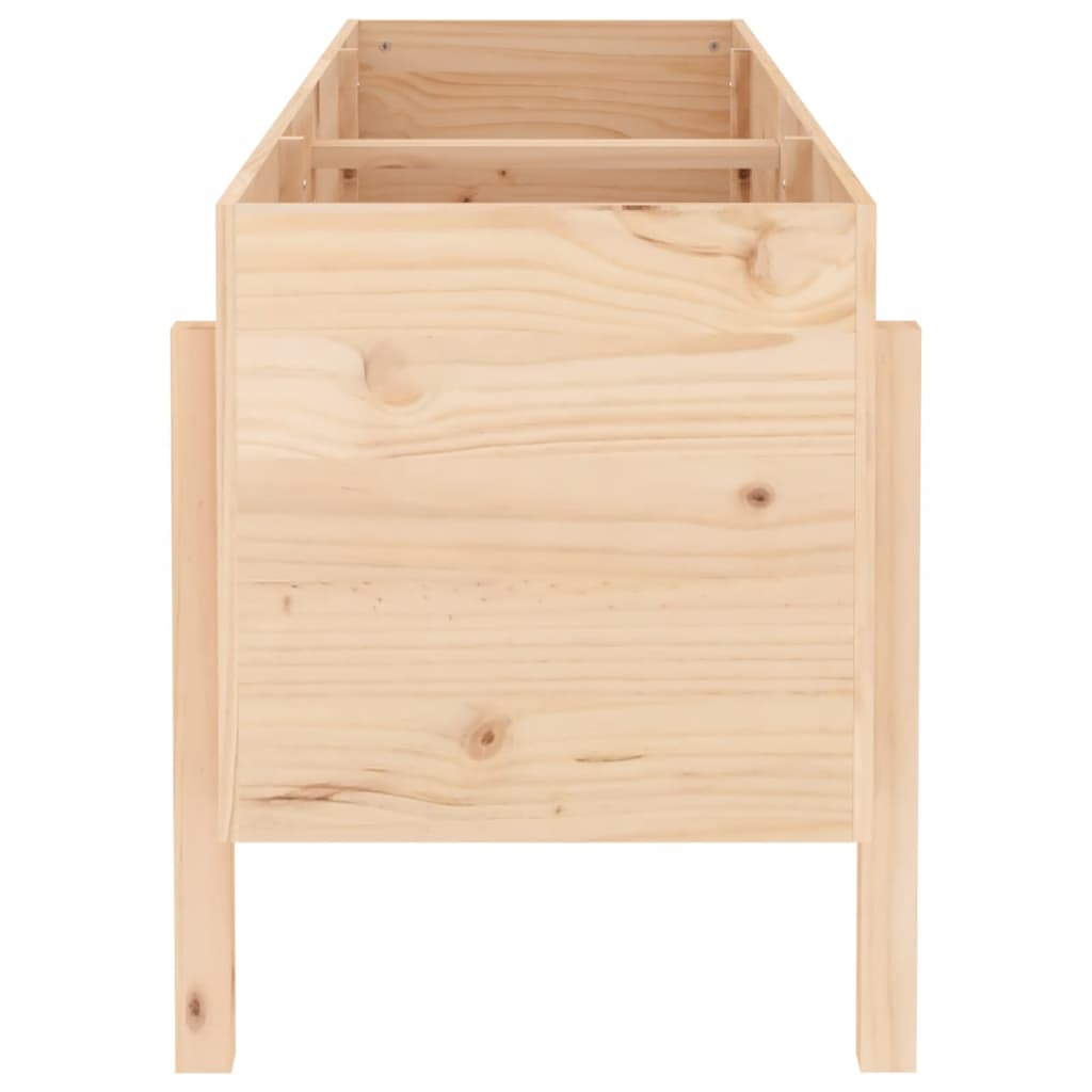 højbed 160x50x57 cm massivt fyrretræ