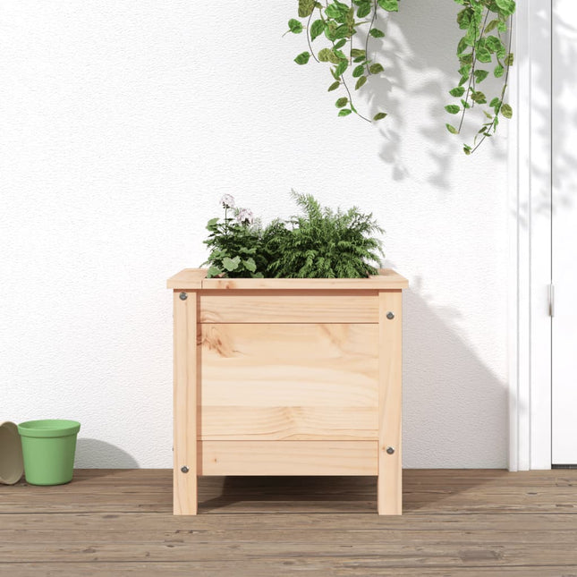 plantekasse 40x40x39 cm massivt fyrretræ