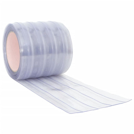 bændelgardin 200 mm x 1,6 mm 25 m PVC transparent