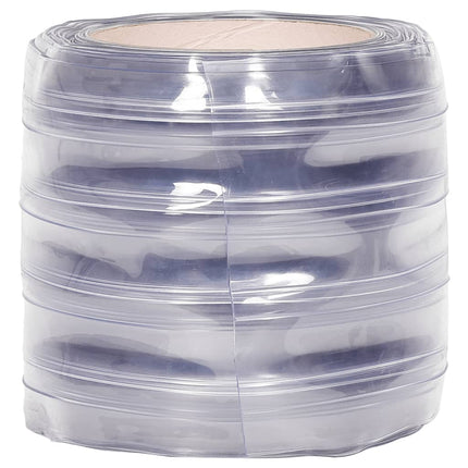 bændelgardin 200 mm x 1,6 mm 25 m PVC transparent