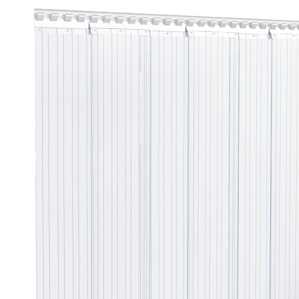 bændelgardin 300 mm x 2,6 mm 10 m PVC transparent