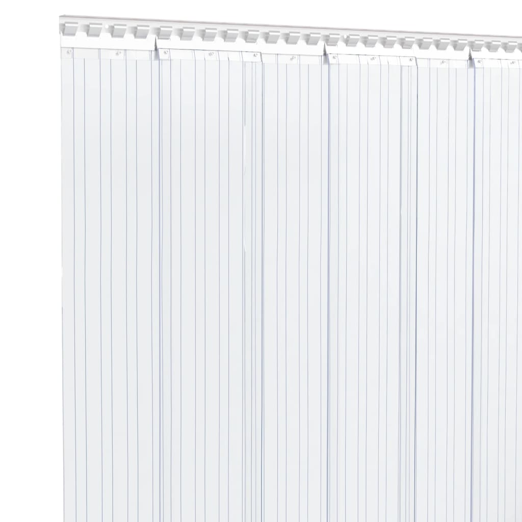 bændelgardin 300 mm x 2,6 mm 25 m PVC transparent