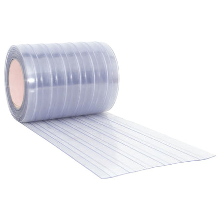 bændelgardin 300 mm x 2,6 mm 25 m PVC transparent