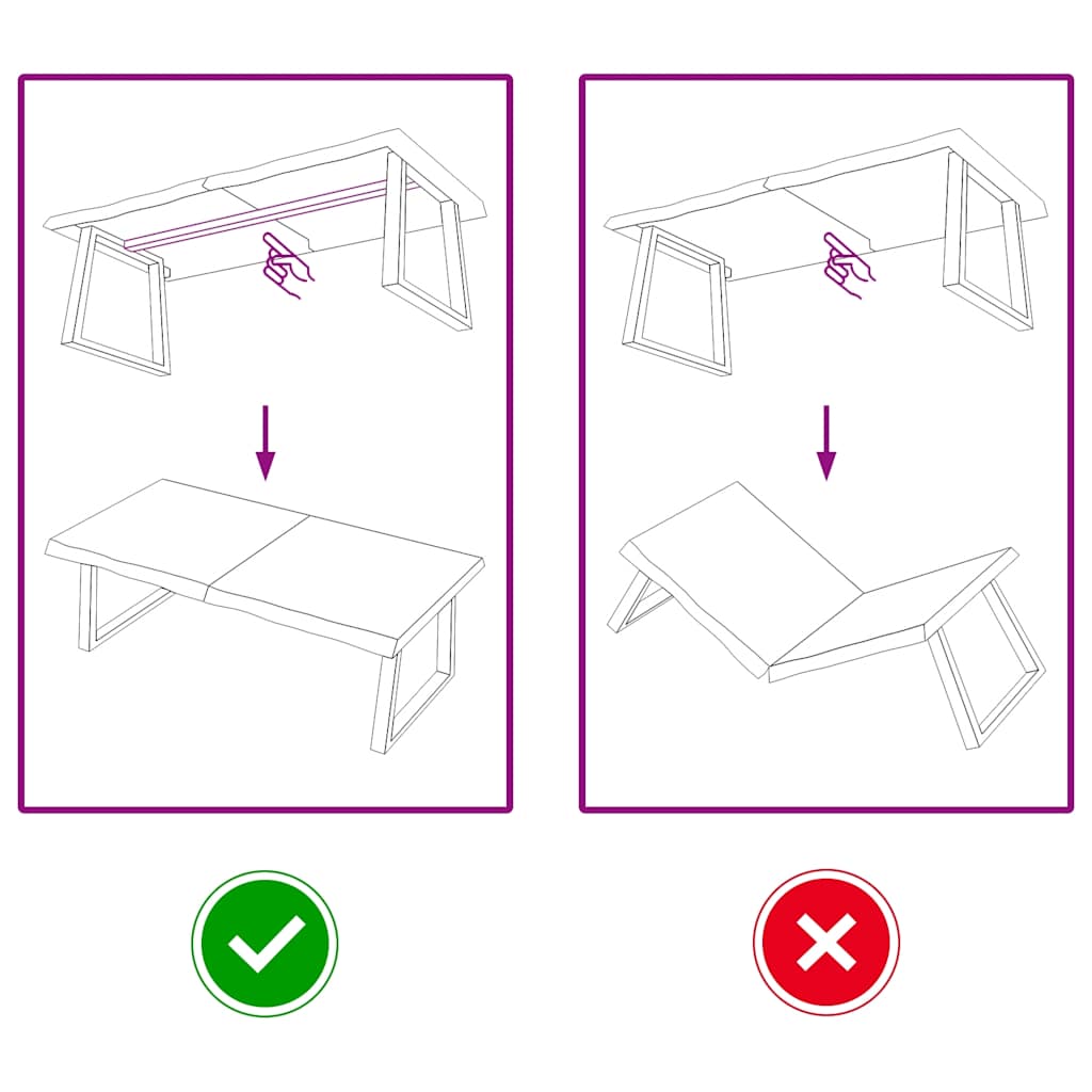 væghylde 120x50x(2-6) cm behandlet massivt egetræ lysebrun