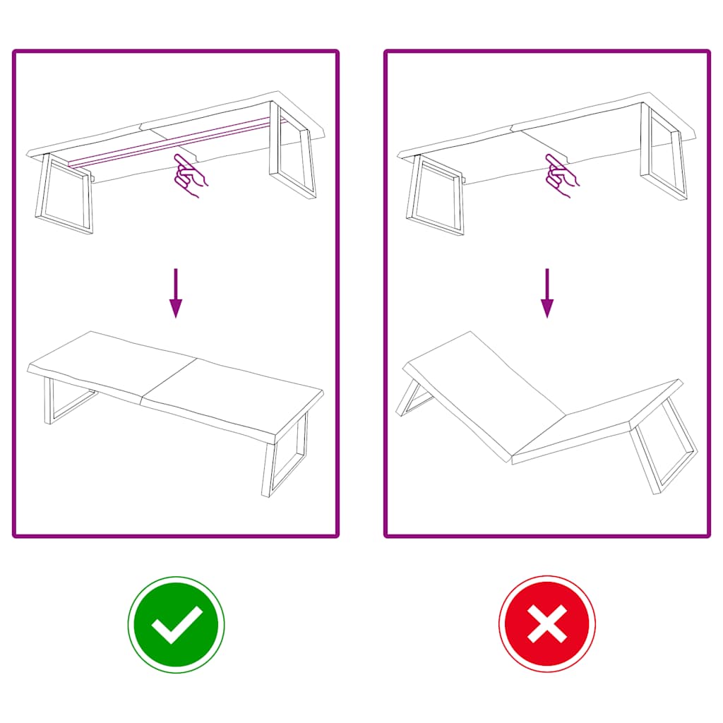 bordplade 160x60x(2-6) cm naturlig kant behandlet træ mørkebrun