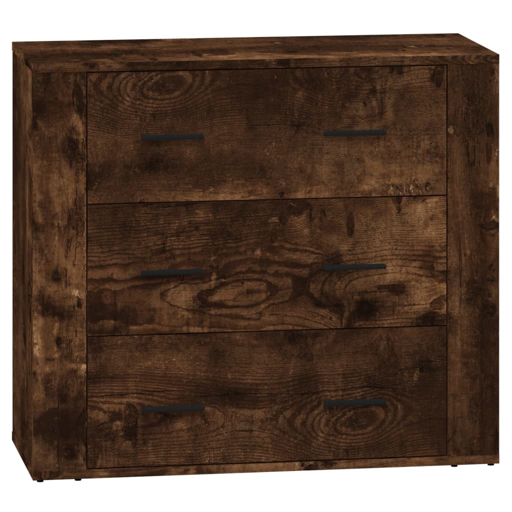 skænke 2 stk. konstrueret træ røget egetræ