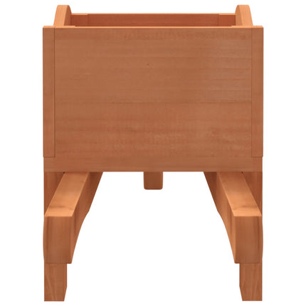 plantekasser 2 stk. trillebørsdesign 47x15x19 cm massivt fyr