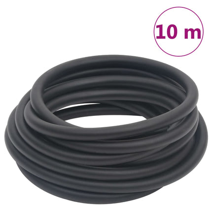 hybrid luftslange 0,6" 10 m gummi og PVC sort