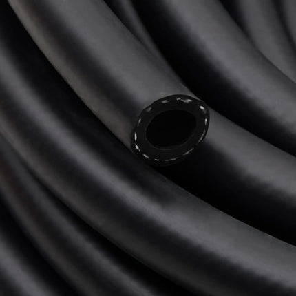 hybrid luftslange 0,6" 20 m gummi og PVC sort