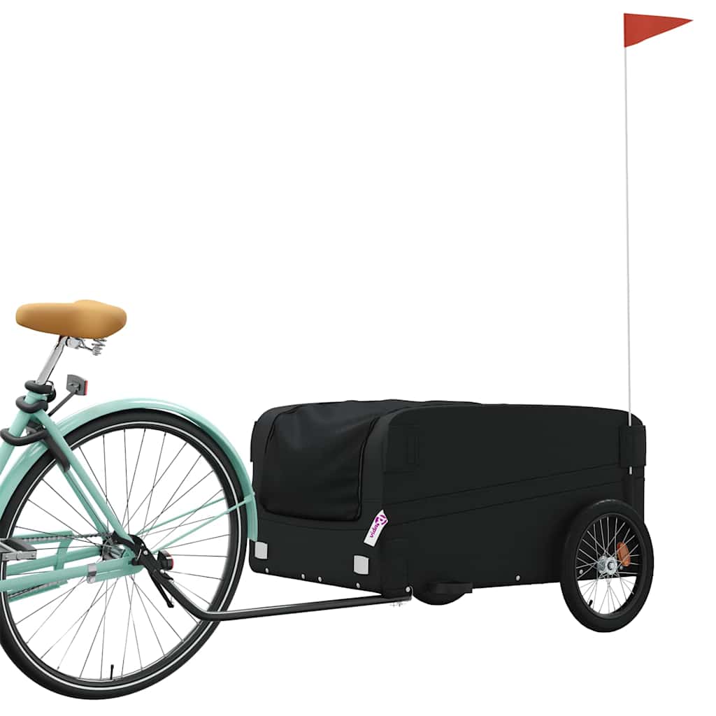 cykelanhænger 45 kg jern sort