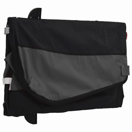 cykelanhænger 30 kg jern sort
