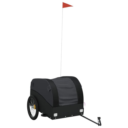 cykelanhænger 45 kg jern sort