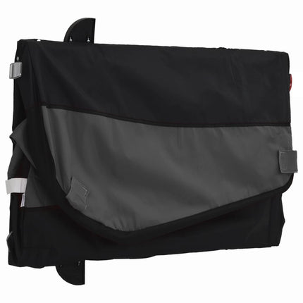 cykelanhænger 45 kg jern sort