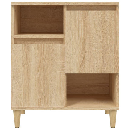 skænke 3 stk. 60x35x70 cm konstrueret træ sonoma-eg