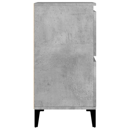 skænke 3 stk. 60x35x70 cm konstrueret træ betongrå