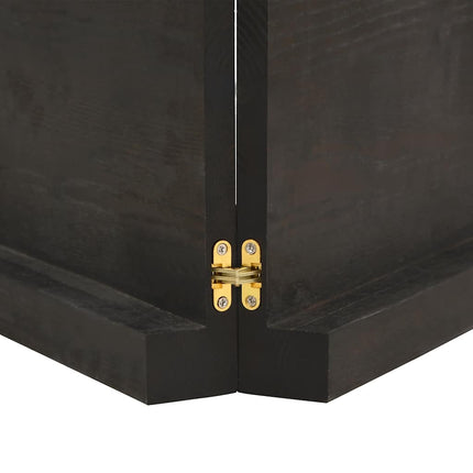 bordplade til badeværelse 140x60x(2-6) cm massivt træ mørkebrun