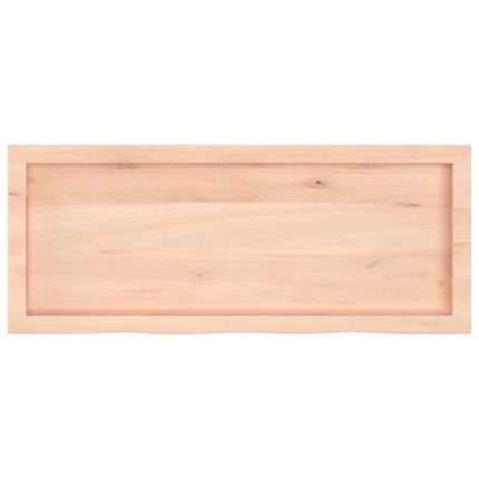 bordplade 100x40x(2-6) cm ubehandlet massivt egetræ