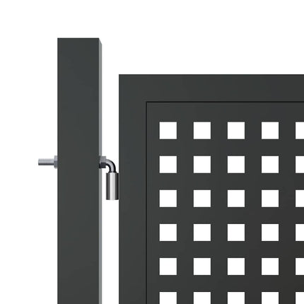 havelåge antracitgrå 400x150 cm stål