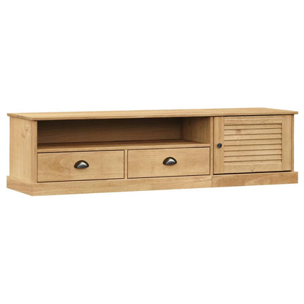 tv-bord VIGO 156x40x40 cm massivt fyrretræ