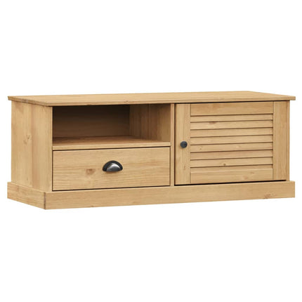 tv-bord VIGO 106x40x40 cm massivt fyrretræ