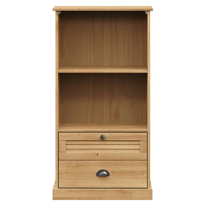 bogreol VIGO 60x35x114,5 cm massivt fyrretræ