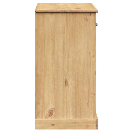 skænk med skuffer VIGO 113x40x75 cm massivt fyrretræ