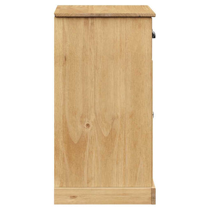 skænk med skuffer VIGO 78x40x75 cm massivt fyrretræ