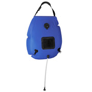 campingbruser 20 l PVC taskefacon blå