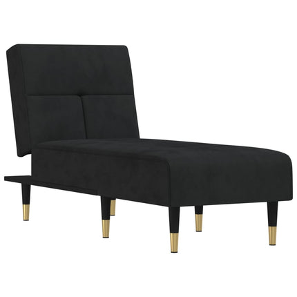 chaiselong velour sort