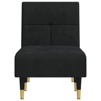 chaiselong velour sort