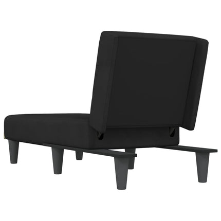 chaiselong velour sort