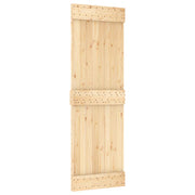 Dør NARVIK Naturfarvet 70 x 210 cm Massivt Fyrretræ