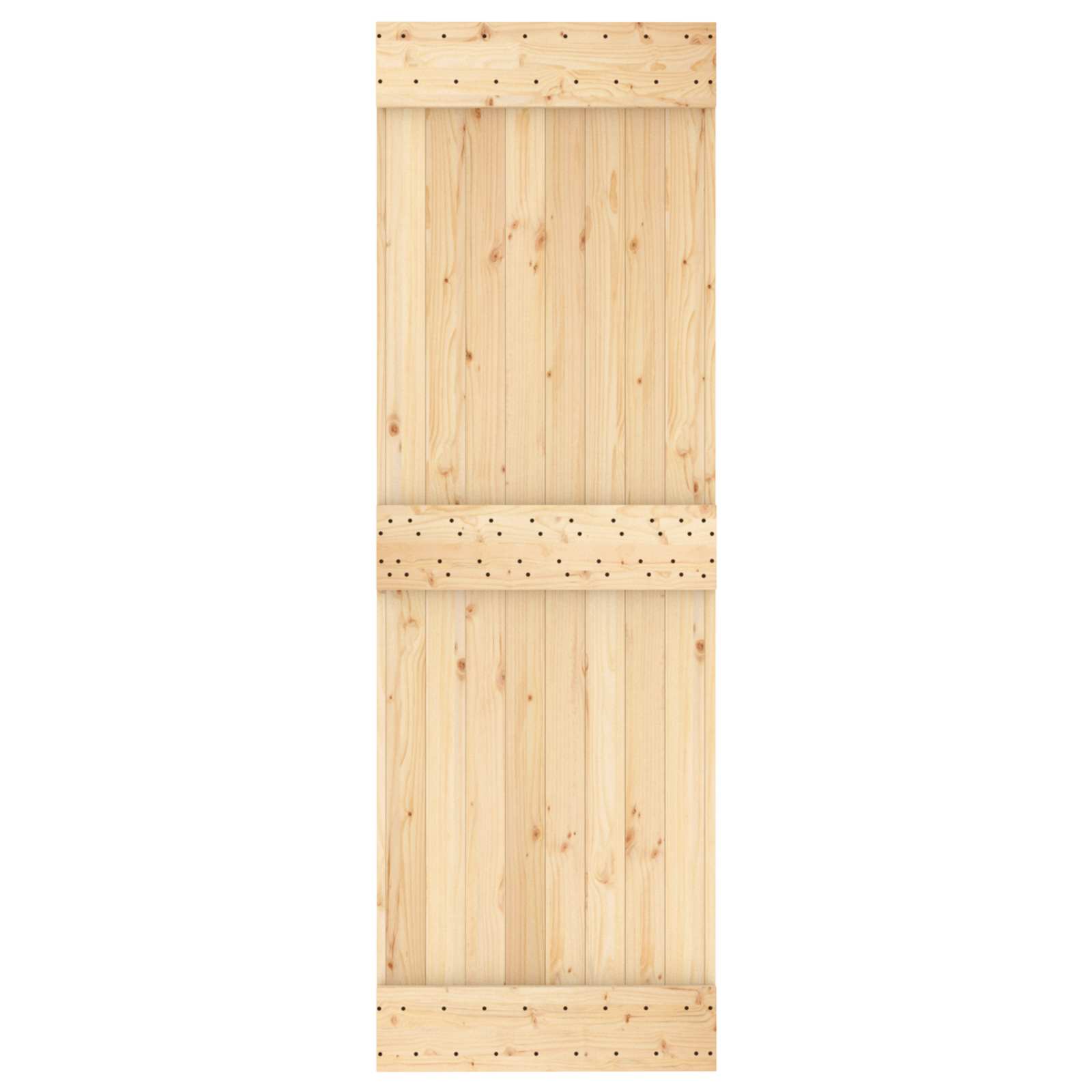 Dør NARVIK Naturfarvet 70 x 210 cm Massivt Fyrretræ
