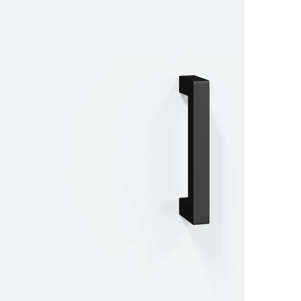 skænk 69,5x34x90 cm konstrueret træ hvid