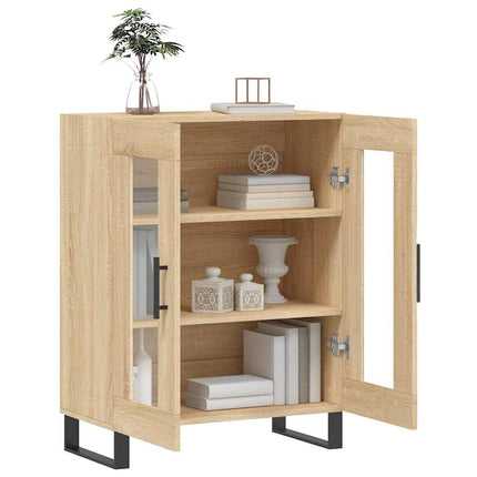 skænk 69,5x34x90 cm konstrueret træ sonoma-eg