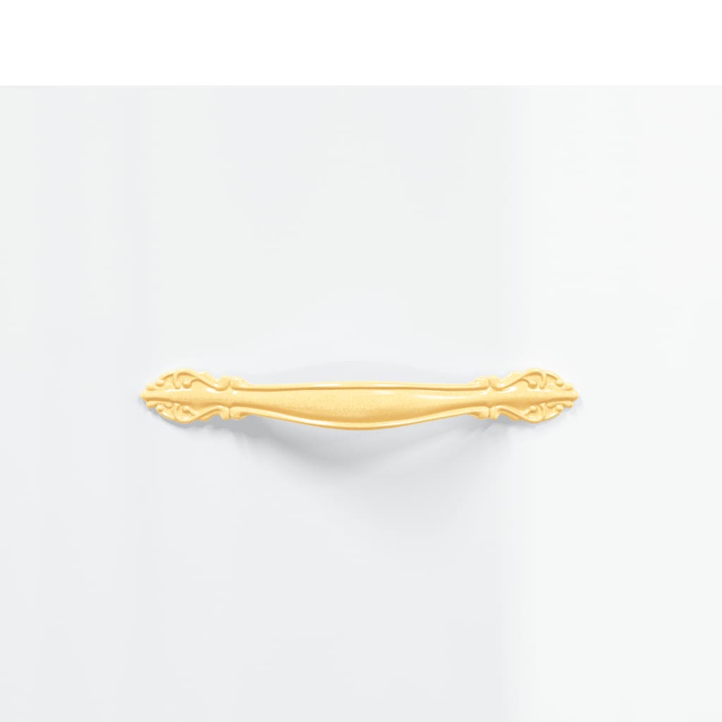 skænk 69,5x34x90 cm konstrueret træ hvid højglans