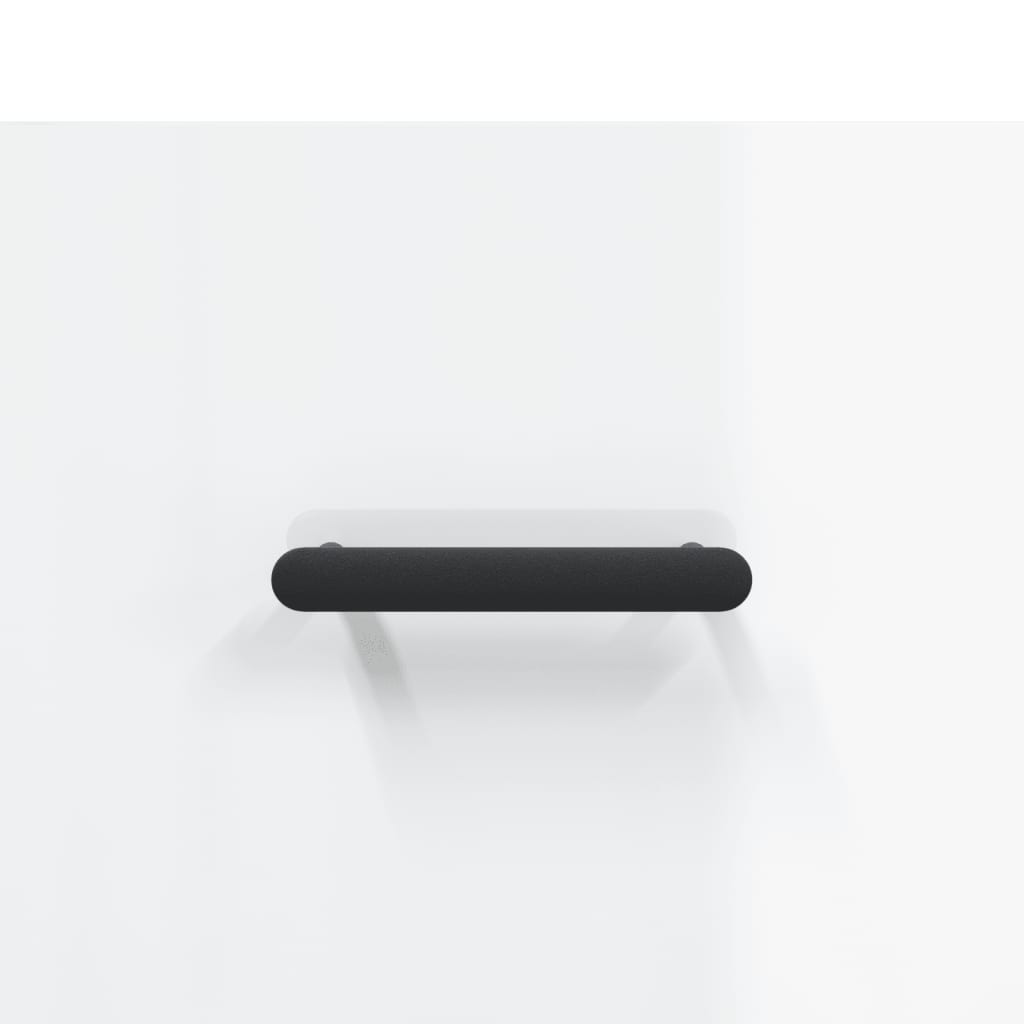 skænk 69,5x34x90 cm konstrueret træ hvid højglans