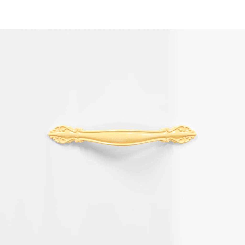 skænk 69,5x34x90 cm konstrueret træ hvid højglans