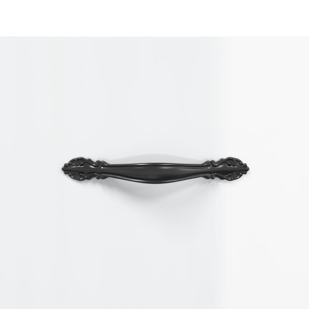 skænk 69,5x34x90 cm konstrueret træ hvid højglans