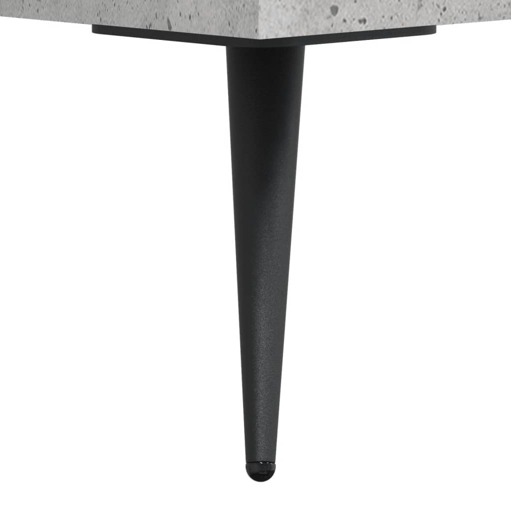 skab 69,5x32,5x90 cm konstrueret træ betongrå