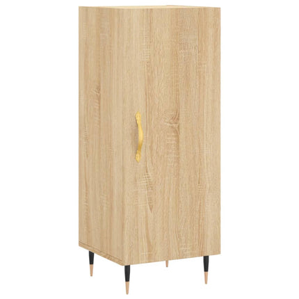 skænk 34,5x34x90 cm konstrueret træ sonoma-eg