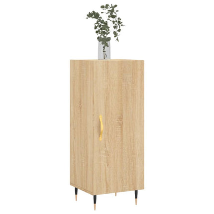 skænk 34,5x34x90 cm konstrueret træ sonoma-eg
