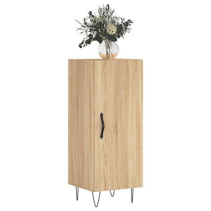 skænk 34,5x34x90 cm konstrueret træ sonoma-eg
