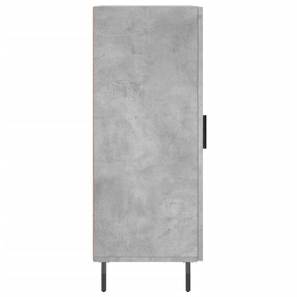 skænk 34,5x34x90 cm konstrueret træ betongrå