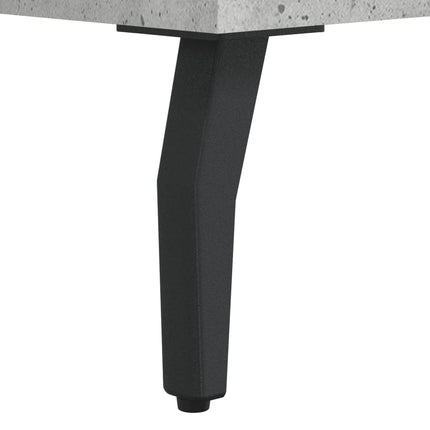 skænk 34,5x34x90 cm konstrueret træ betongrå