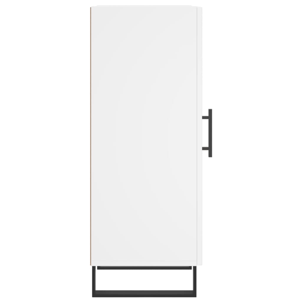 skænk 34,5x34x90 cm konstrueret træ hvid