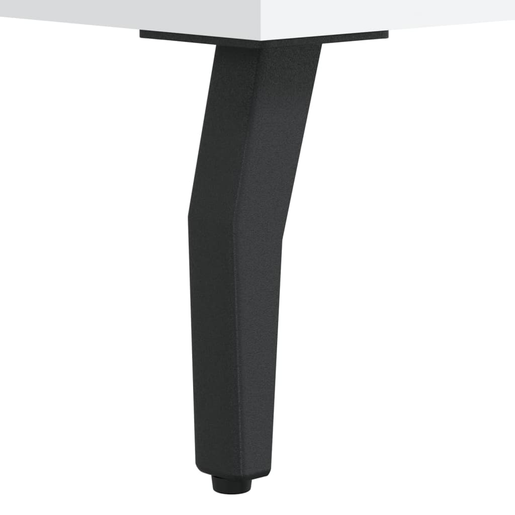 skænk 34,5x34x90 cm konstrueret træ hvid