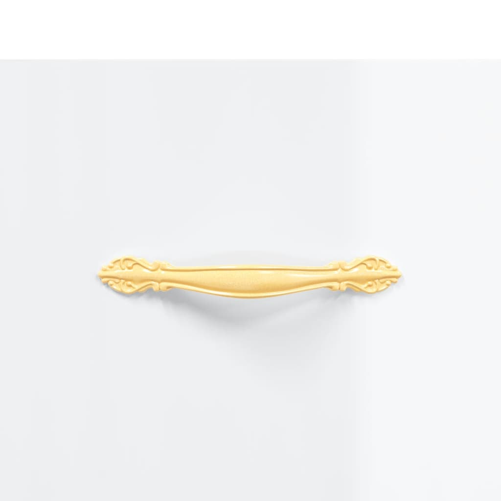 skænk 34,5x34x90 cm konstrueret træ hvid højglans