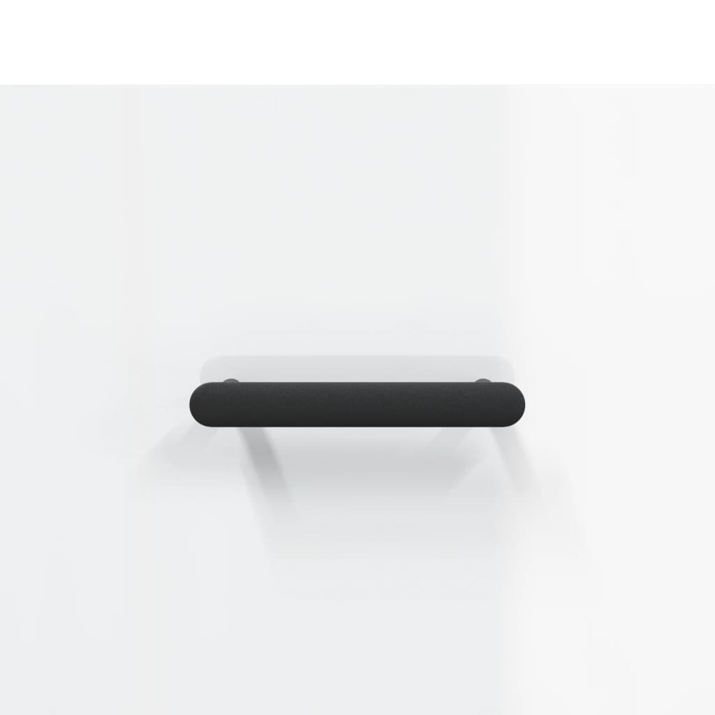 skænk 34,5x34x90 cm konstrueret træ hvid højglans