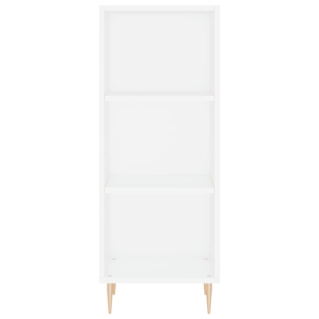 skænk 34,5x32,5x90 cm konstrueret træ hvid